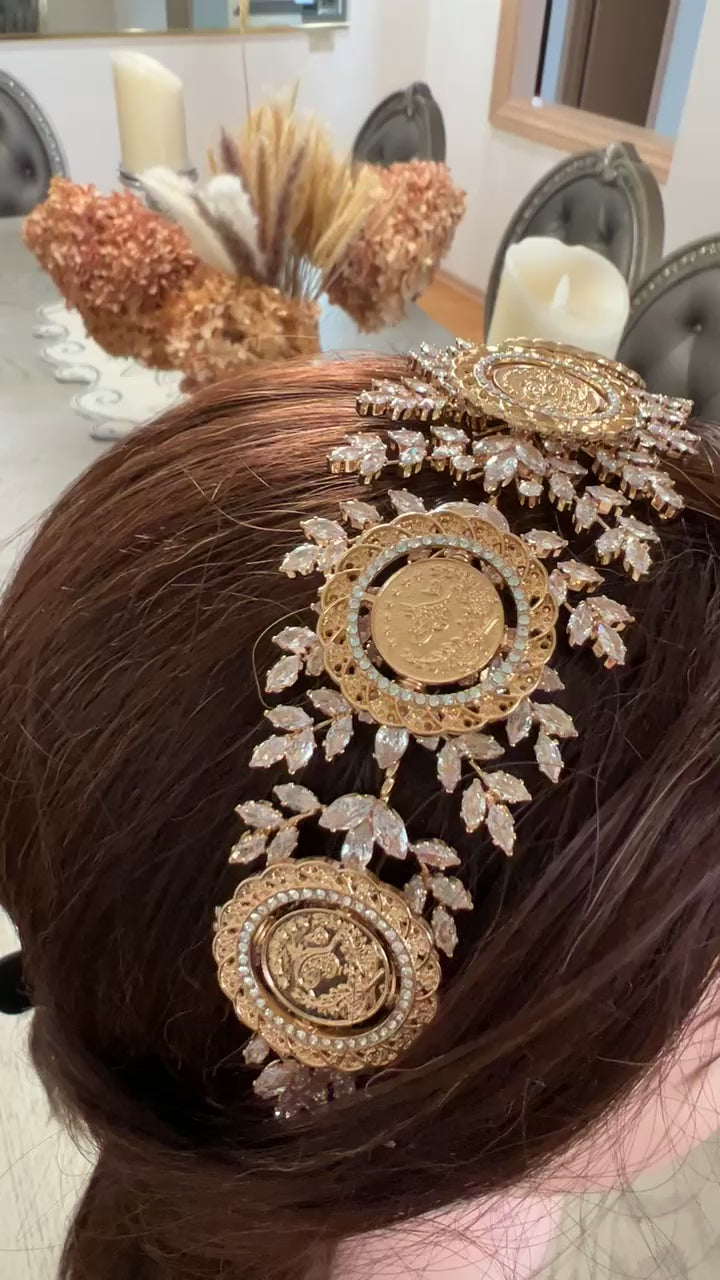 Bayt Sahur five coins luxury headband