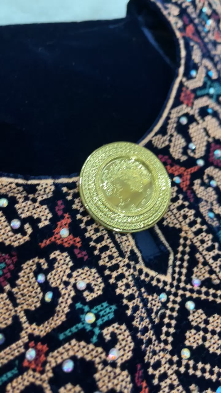 Bani Na'im Coin Brooch