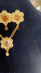 Ramallah II traditional Pleated Brooch