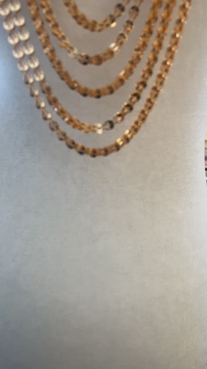 Nablus Pleated Gold Set