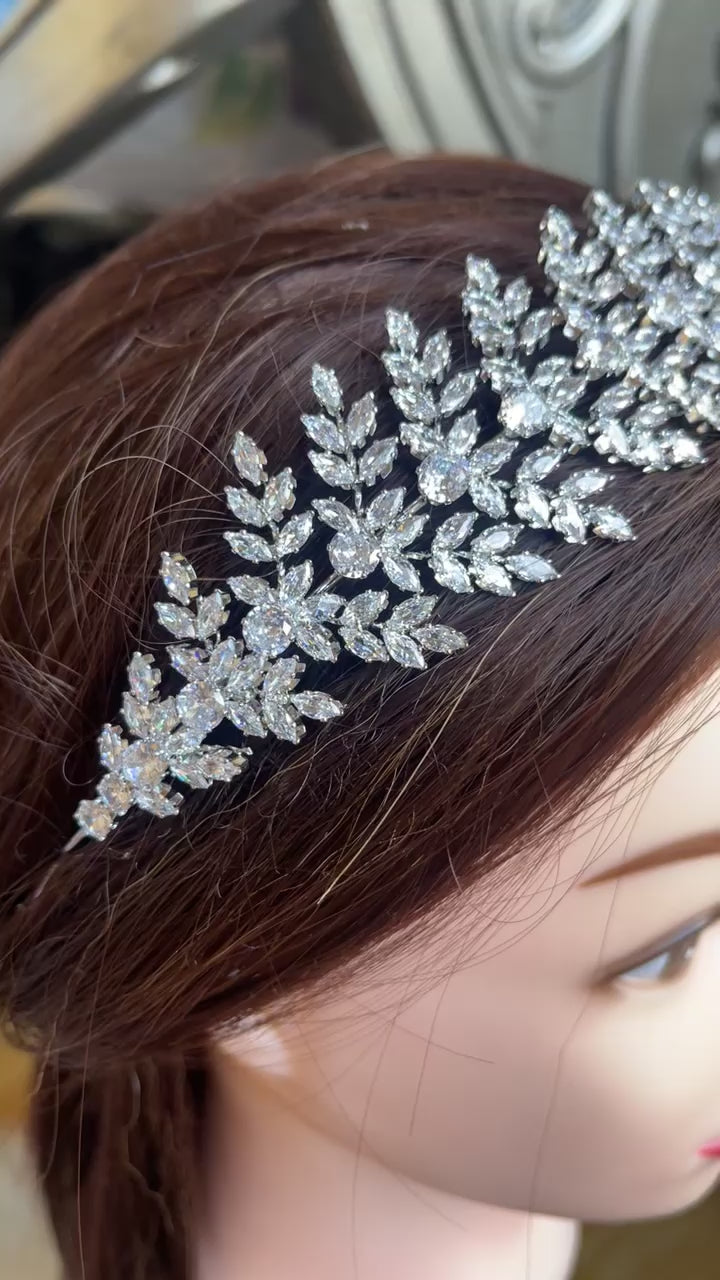 Biddu crystal wedding headband