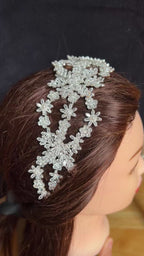 Zerin crystal Bride headband