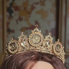 Akka Gold/ Rose Gold three coin crown