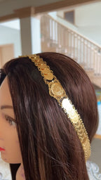 Gamala stacked mini lira multi way to style headpiece