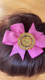 Yara coin hair Bow clip