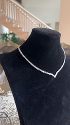 Iskaka 4Pcs Zircon Stone Bridal Set