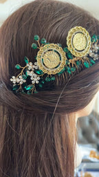 Der Al Balah two coin gold and green