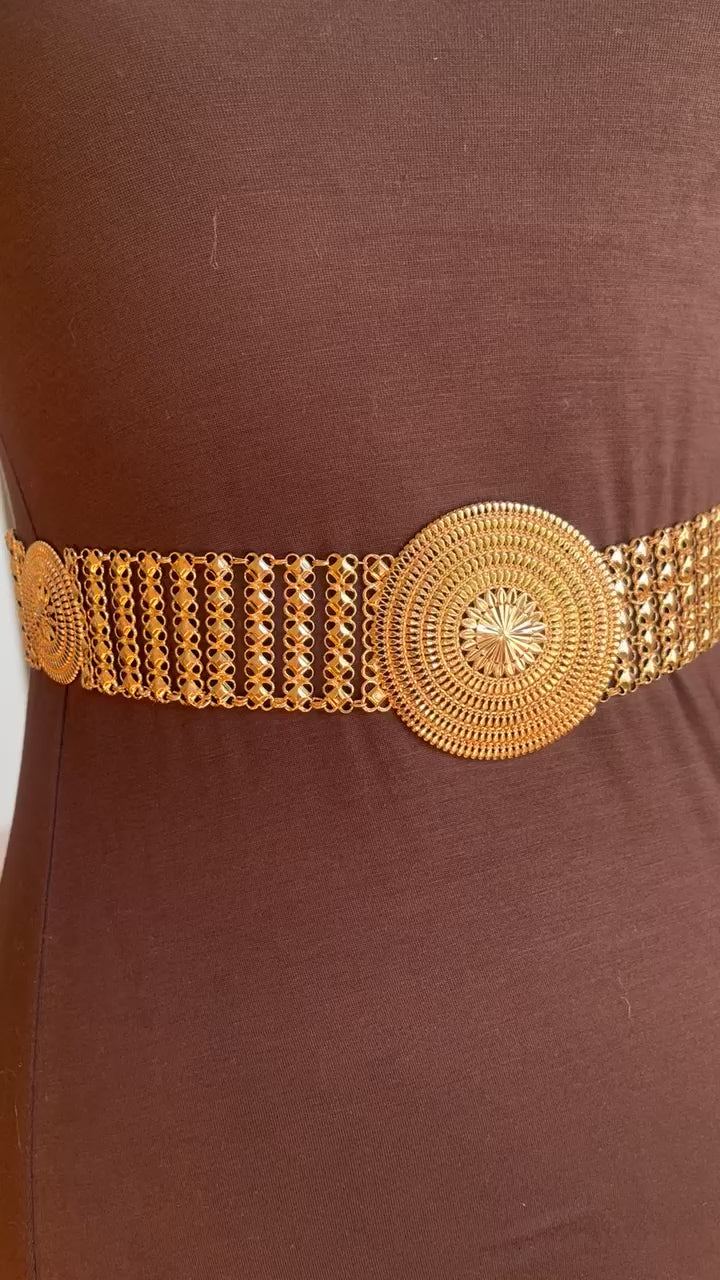 Betilo Gold plated belt