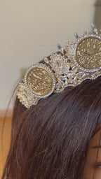 Hardine luxury crown five big coins