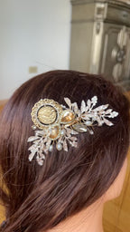 Sepphoris Gold hair comb