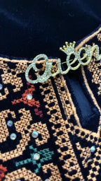 Salfit Queen Gold Brooch