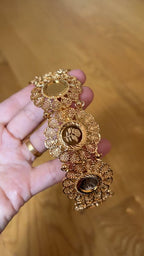 Yibna Gold Coin headband