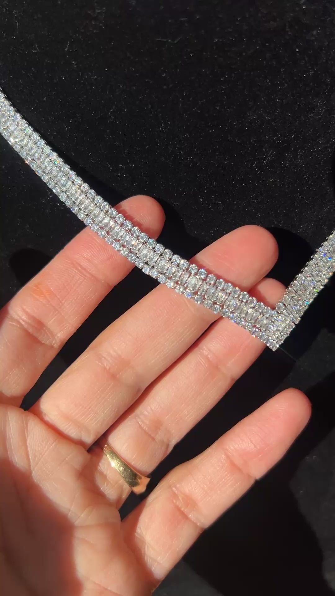 Ibillin luxury zircon 4pc jewelry set