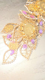 Al-Sumayriyya Purple Gold headpiece