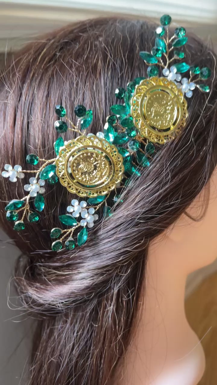 Bir-zit Green coins comb