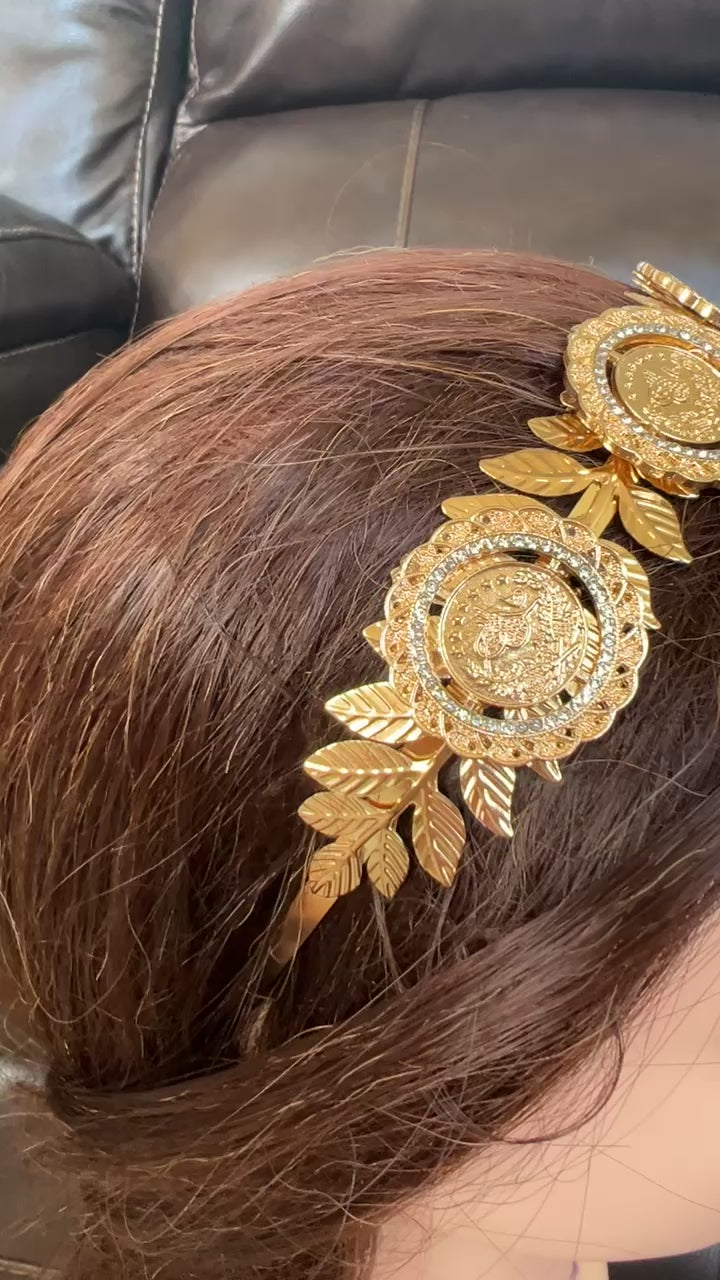 Al-Kabri five coins headband