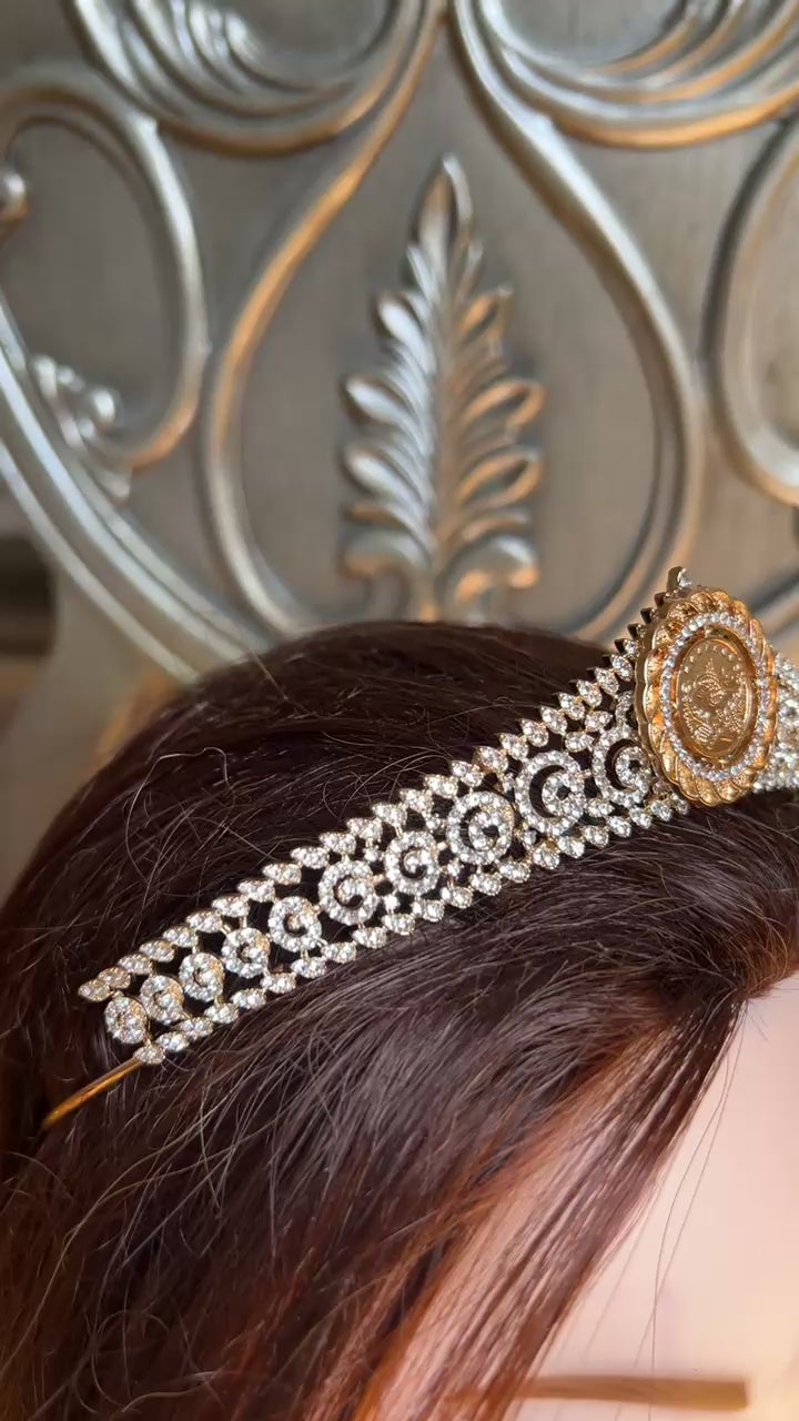 Rafah II one coin simple tiara