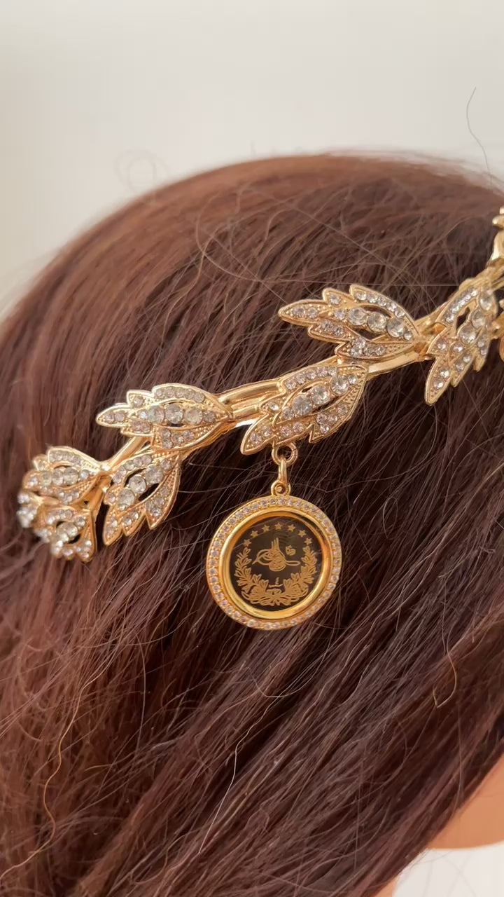 Yafa coins drop headband