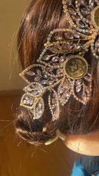 Ramallah Light purple coins headband