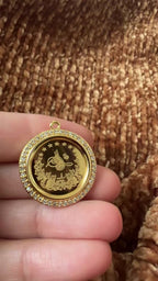 Golden coin