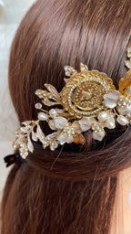 Kharbata Pearl lira headband